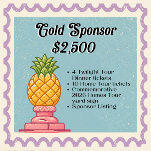 2026 Gold Sponsor - $2500